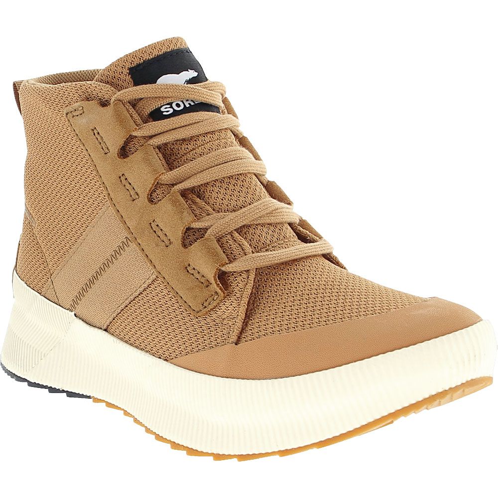 Sorel Out N About 3 Mid Sneaker Casual Boots - Womens Tawny Buff