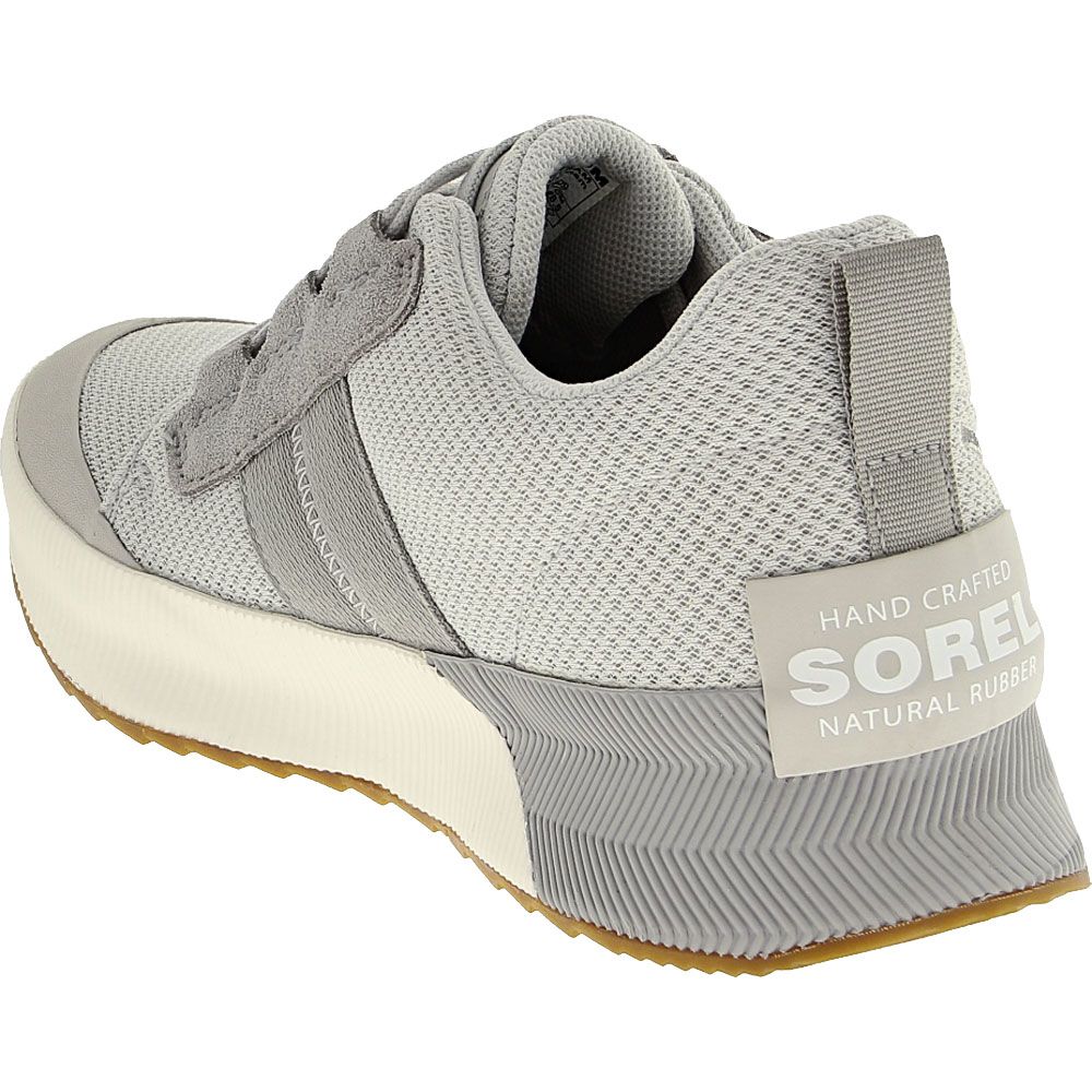 Sorel Out N About III 3 Low Sneaker WP Womens Lifestyle Shoes Moonstone Dove Back View