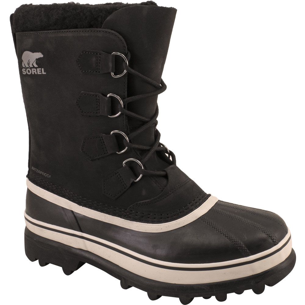 Sorel Caribou Winter Boots - Mens Black Dark Stone