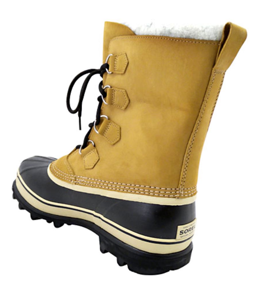 Sorel Caribou Winter Boots - Mens Buff Back View