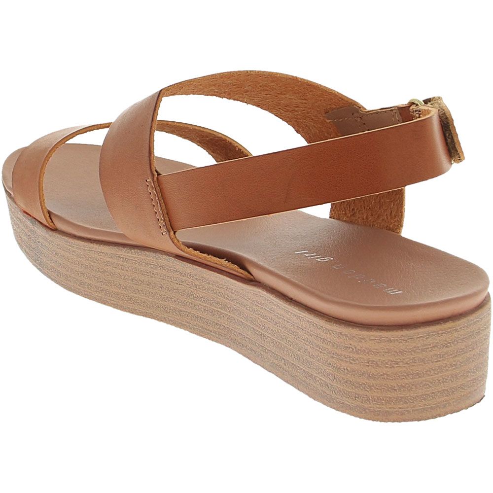 Madden Girl Ashley Womens Sandals Brown Back View