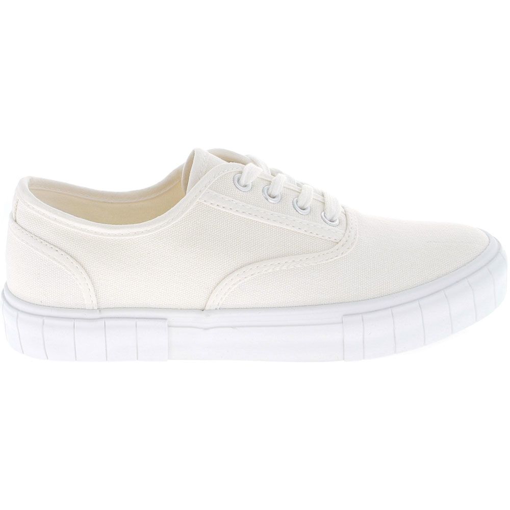 Madden Girl Bex Lifestyle Shoes - Womens White Side View