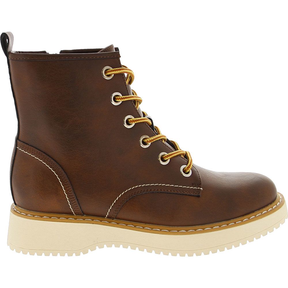 Madden Girl Kent Casual Boots - Womens Brown Side View