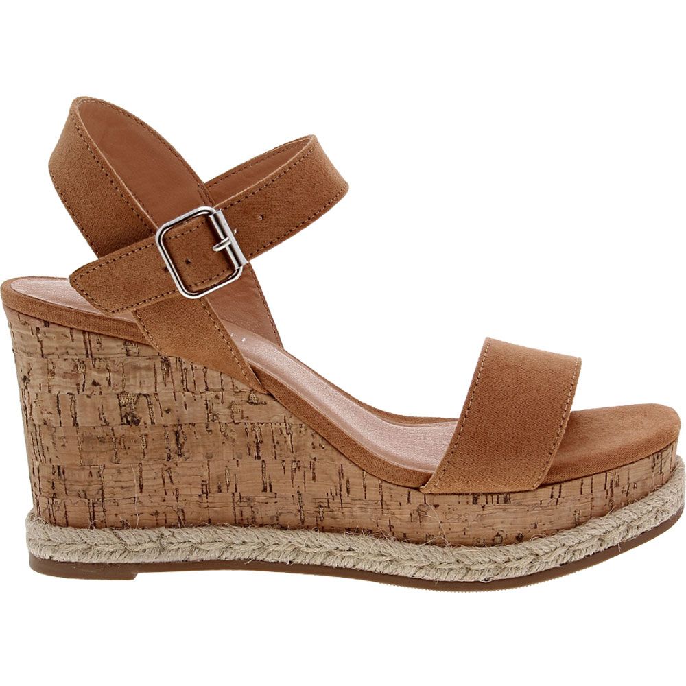 Madden Girl Maddison Sandals - Womens Tan Side View