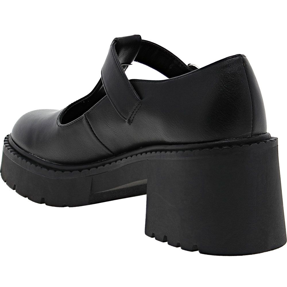 Madden Girl Thrive Casual Shoes - Womens Black Back View
