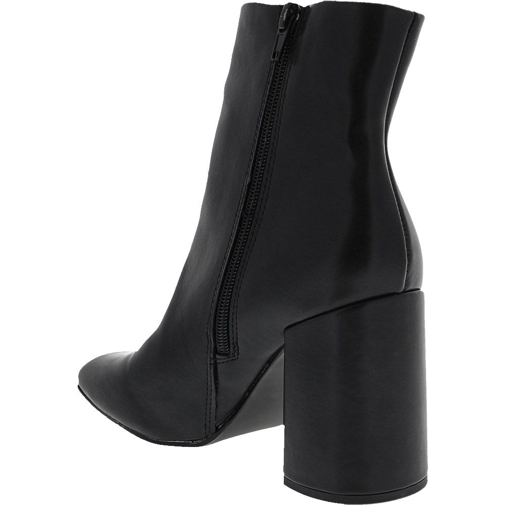 Madden Girl While Ankle Boots - Womens Black Back View