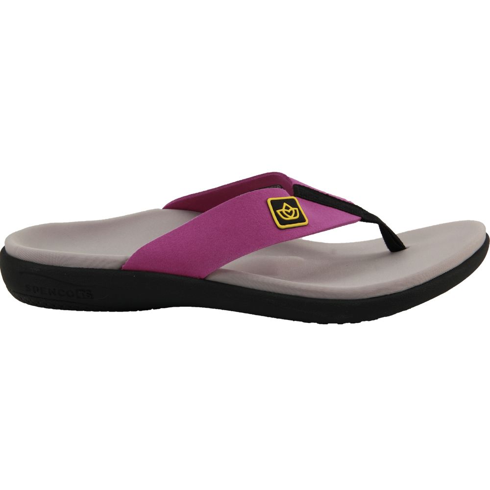 Multiple Sizes Yellow Spenco Pure Women's Memory Foam Total Support Sandals 