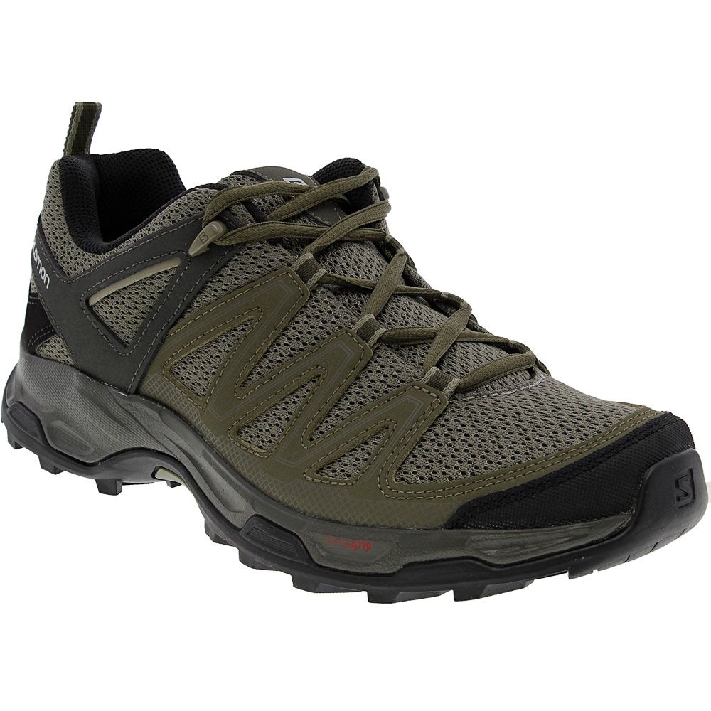 Salomon Pathfinder Hiking Shoes - Mens Olive