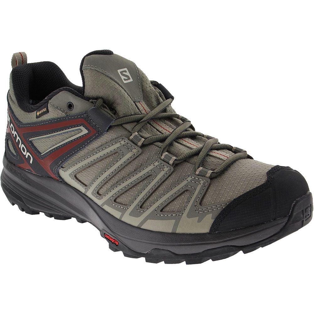 Salomon X Crest Gtx Hiking Shoes - Mens Grey