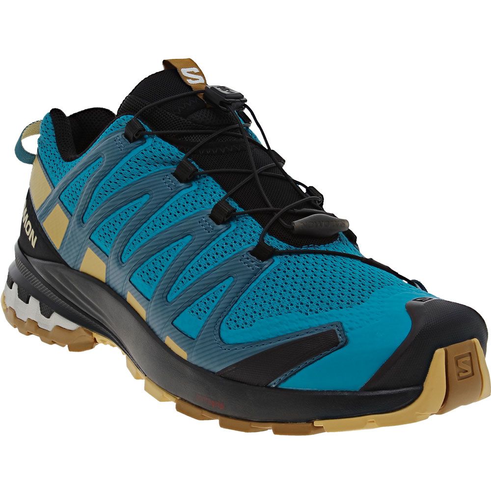 Salomon Xa Pro 3d V8 Trail Running Shoes - Mens Barr Reef Fall Leaf Bronze Brown