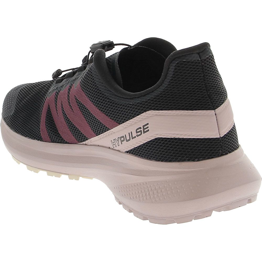 Salomon Hypulse Trail Shoes - Womens Black Quail Back View