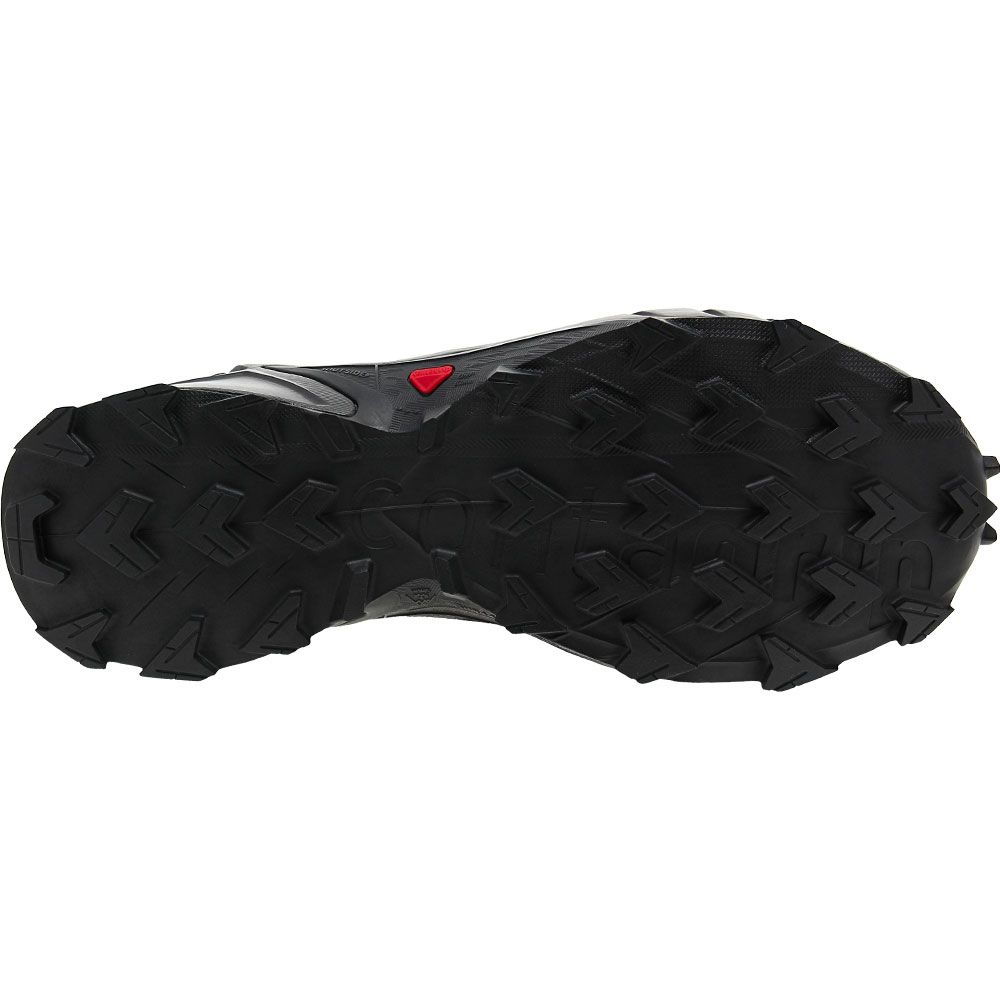 Salomon Alphacross 4 Gtx Trail Running Shoes - Mens Black Black Sole View