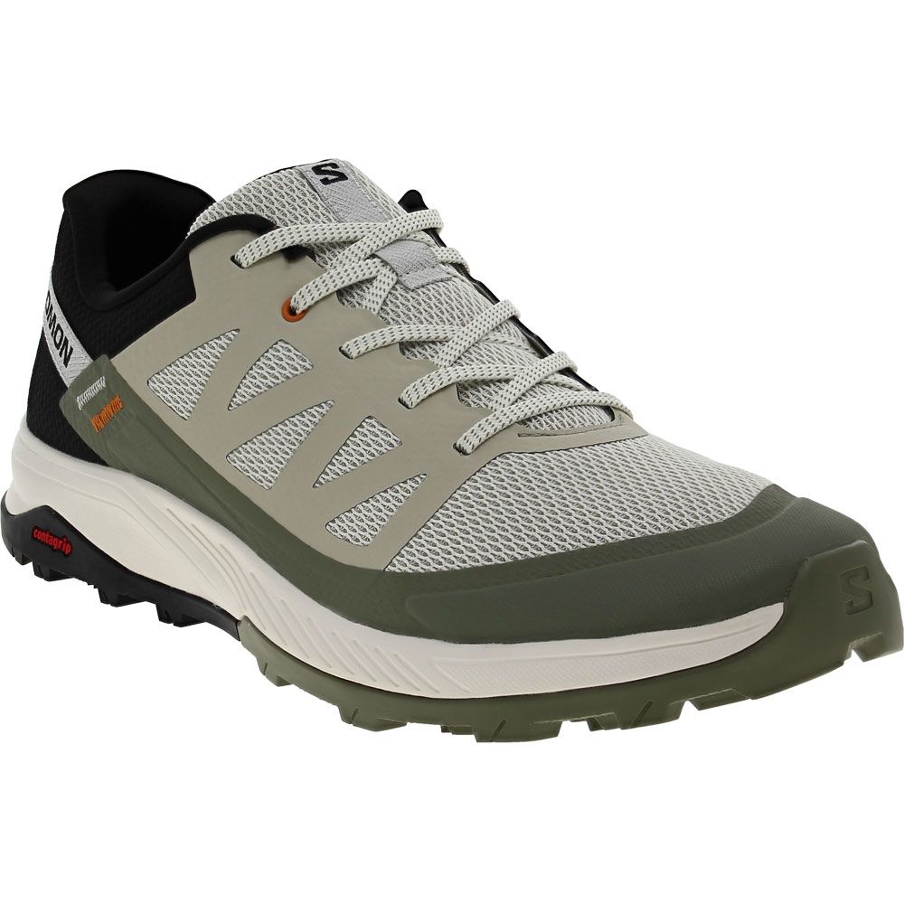 Salomon Outrise Hiking Shoes - Mens Grey Green
