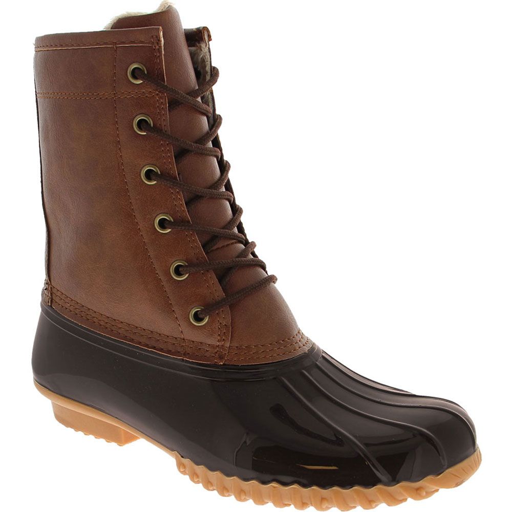Sporto Demi Rubber Boots - Womens Brown