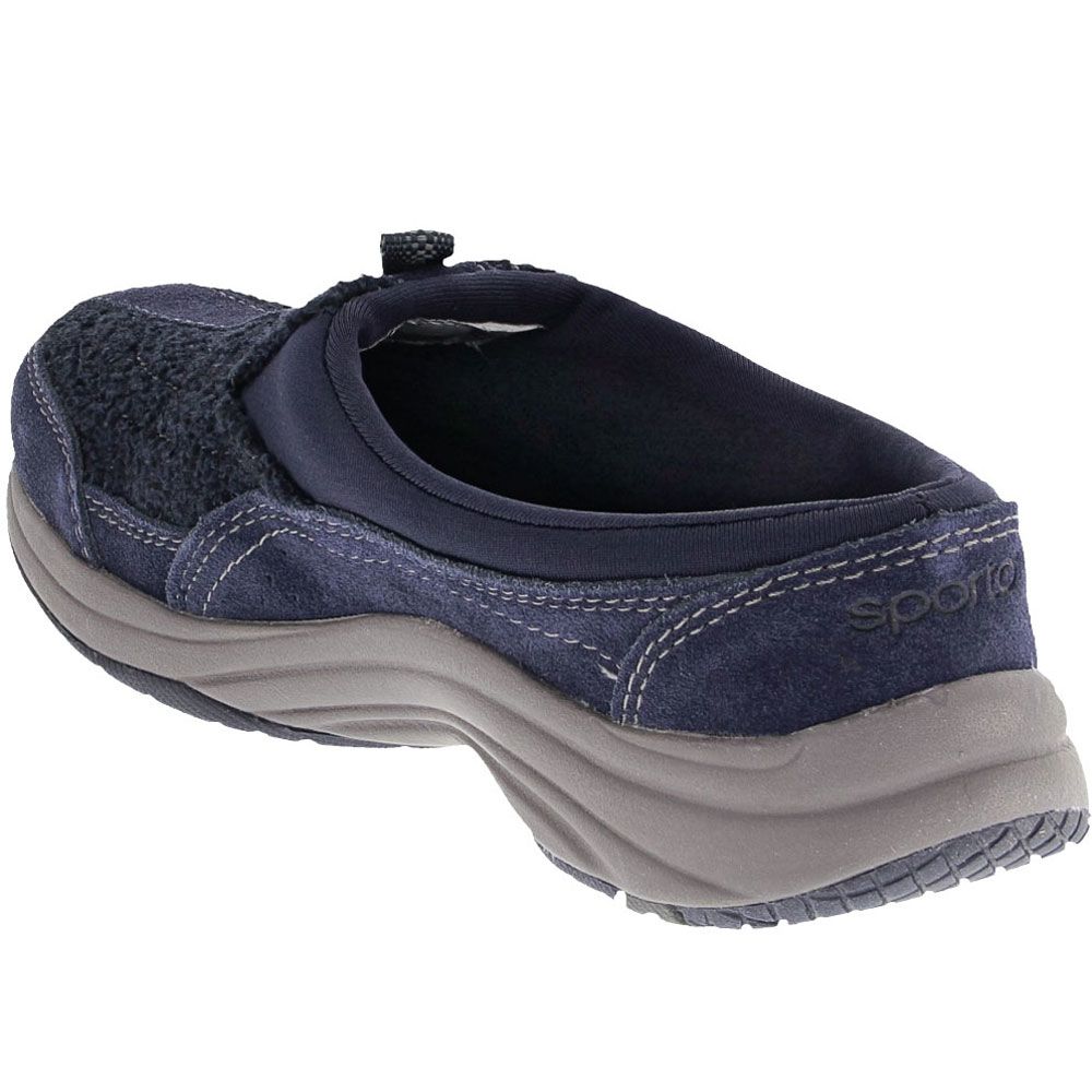 Sporto Jenny Slip on Casual Shoes - Womens Navy Back View