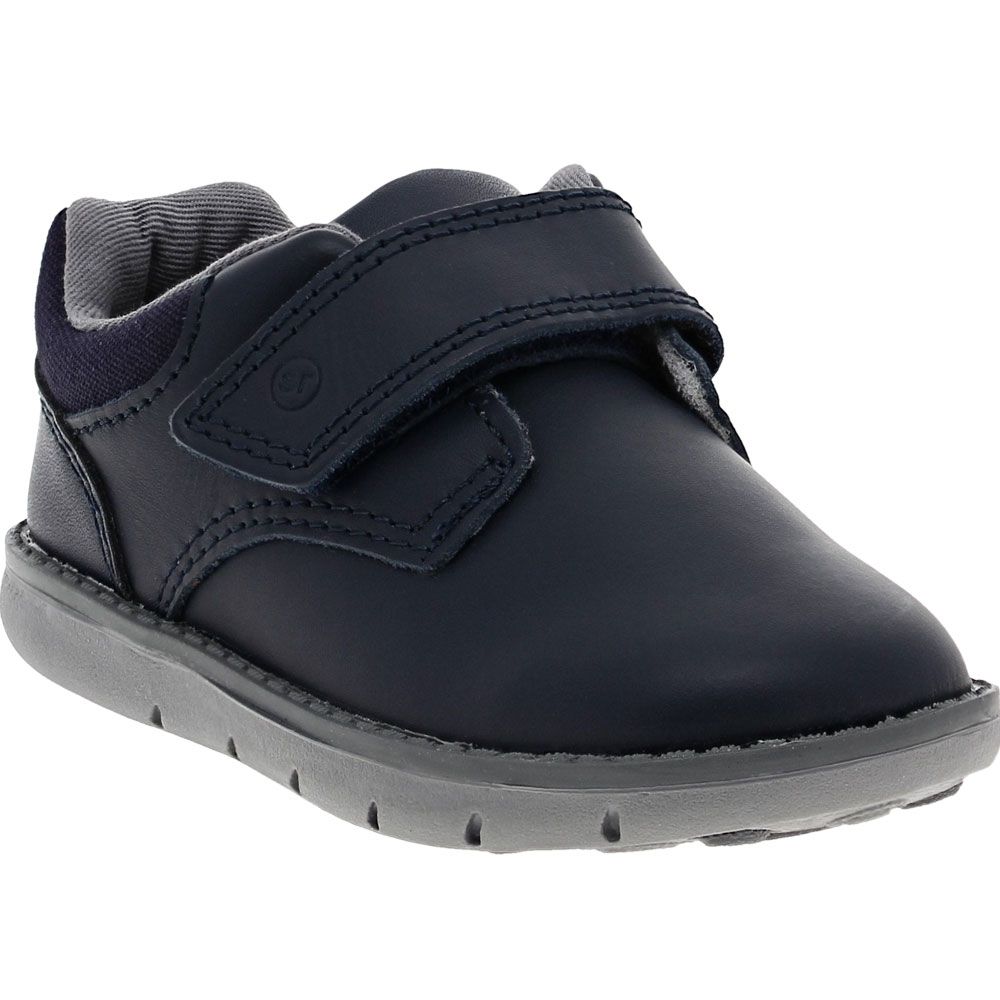 Stride Rite Griffin Dress Shoes - Baby Toddler Navy Grey
