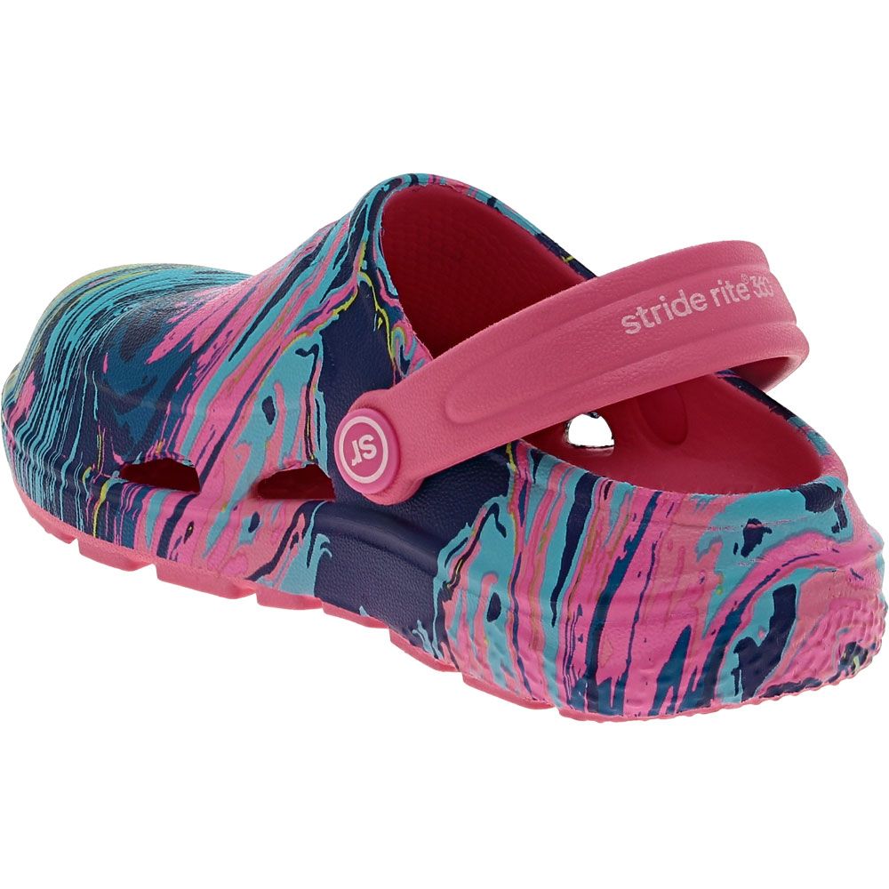 Stride Rite Bray Sandals - Baby Toddler Multi Rainbow Back View