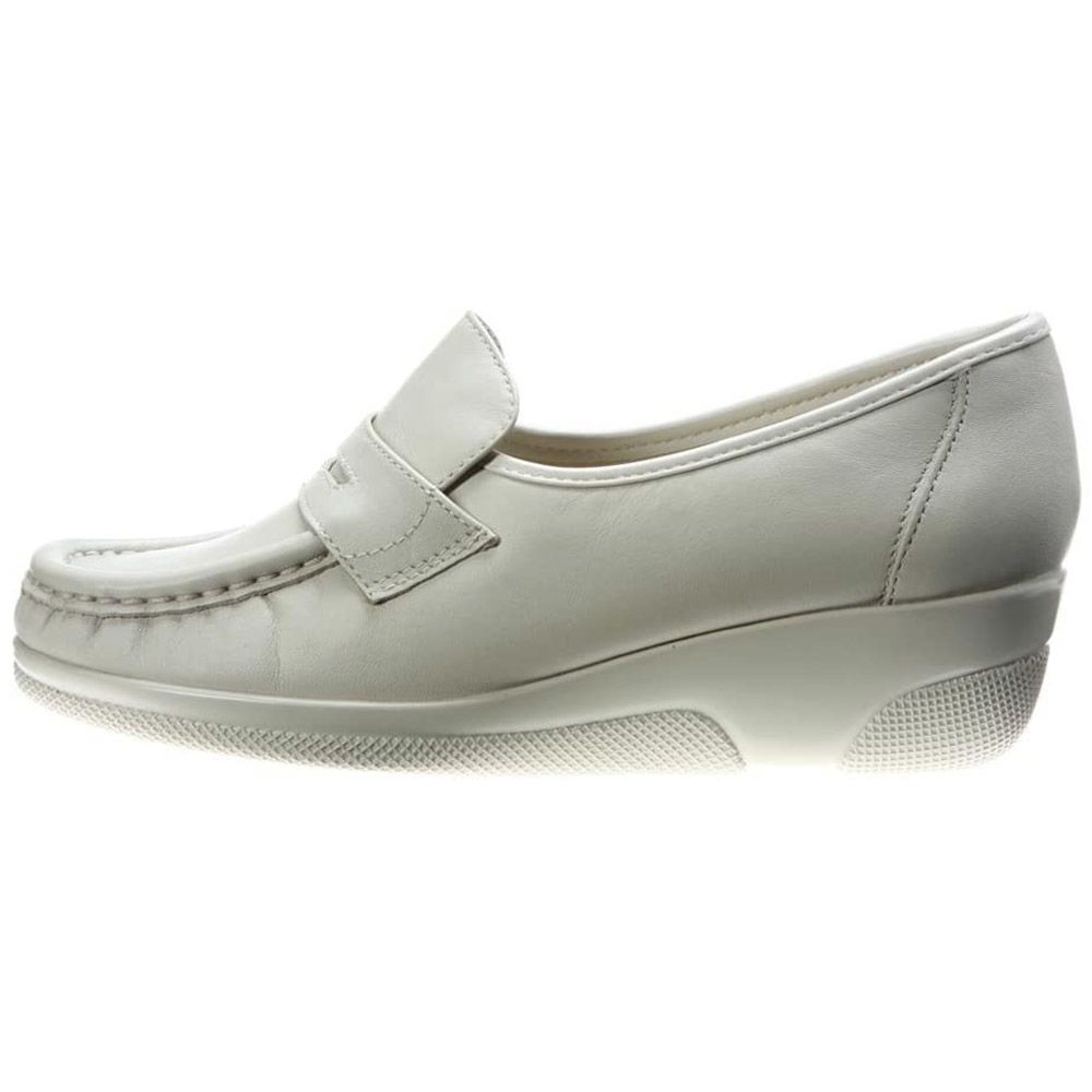 Softspots Pennie Slip On Casual Shoes - Womens Bone Back View