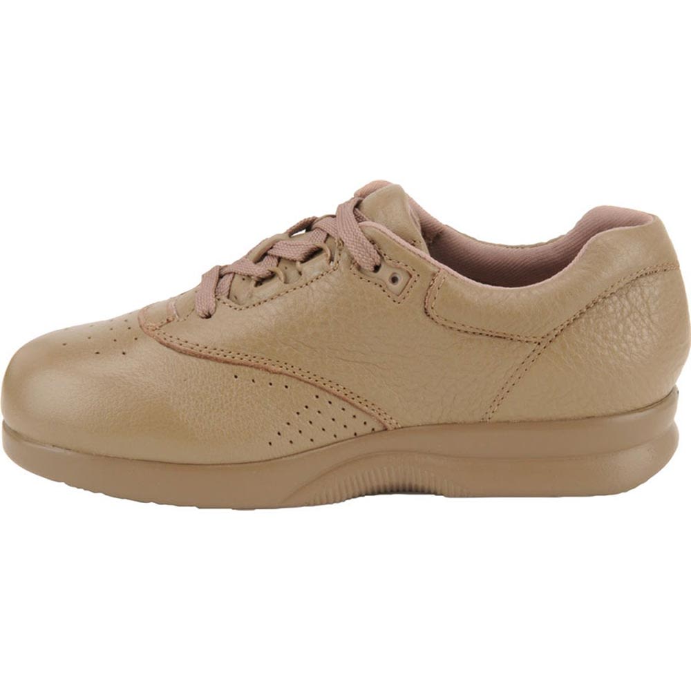 Softspots Marathon Oxford Casual Shoes - Womens Taupe Back View