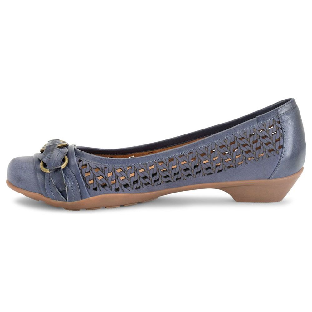 Softspots Posie Slip on Casual Shoes - Womens Navy Back View