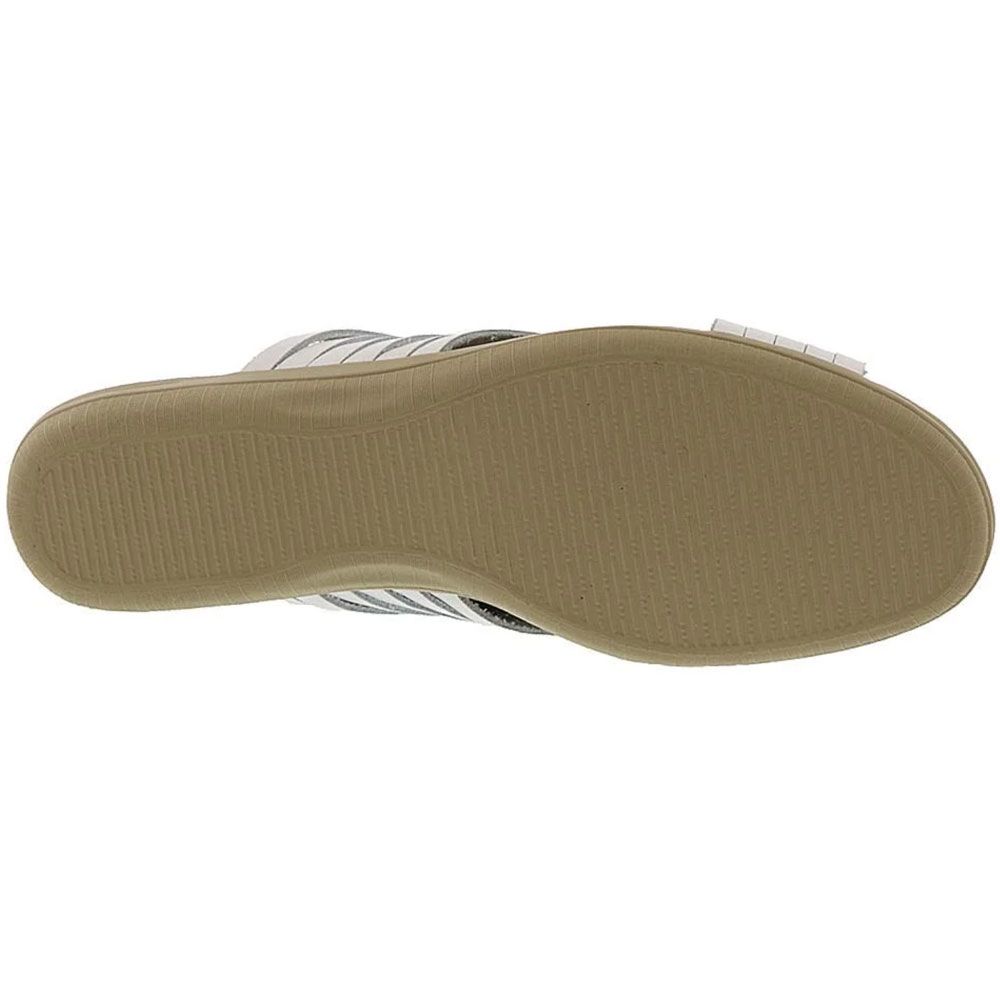 Softspots Aqua Sandals - Womens White Sole View