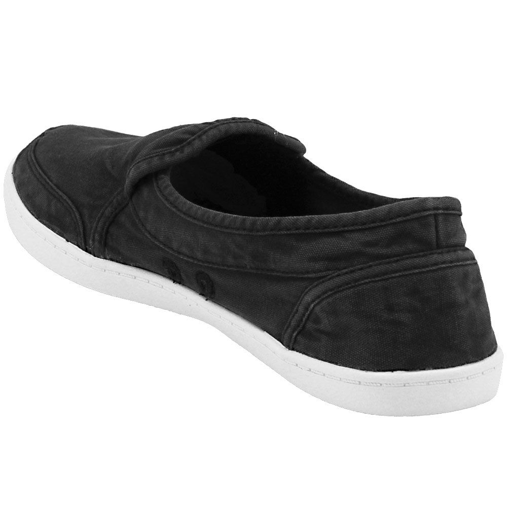 Sanuk Pair O Dice Lifestyle Shoes - Womens Washed Black Back View
