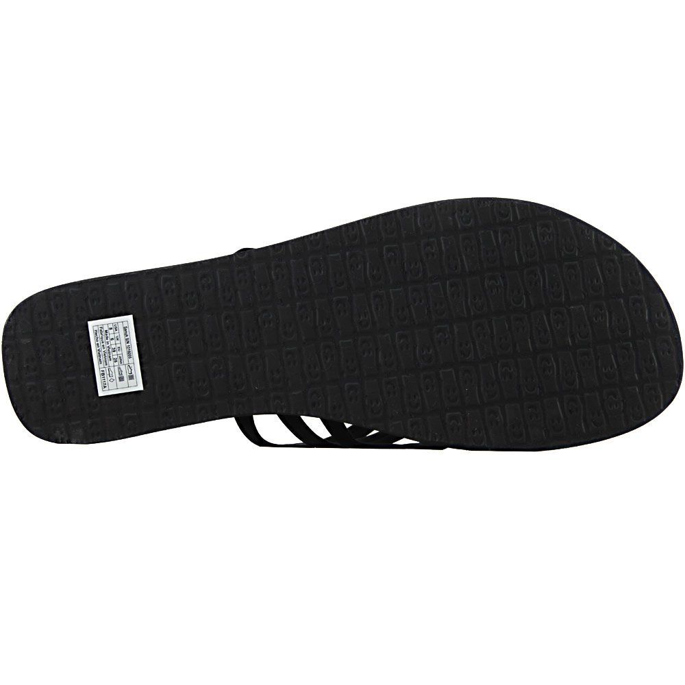 Sanuk Yoga Salty Slide Sandals - Womens Black Sole View