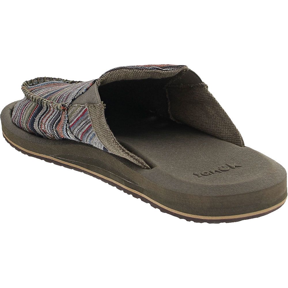 Sanuk You Got My Back Soft Top Funk Casual Shoes - Mens Multi Back View
