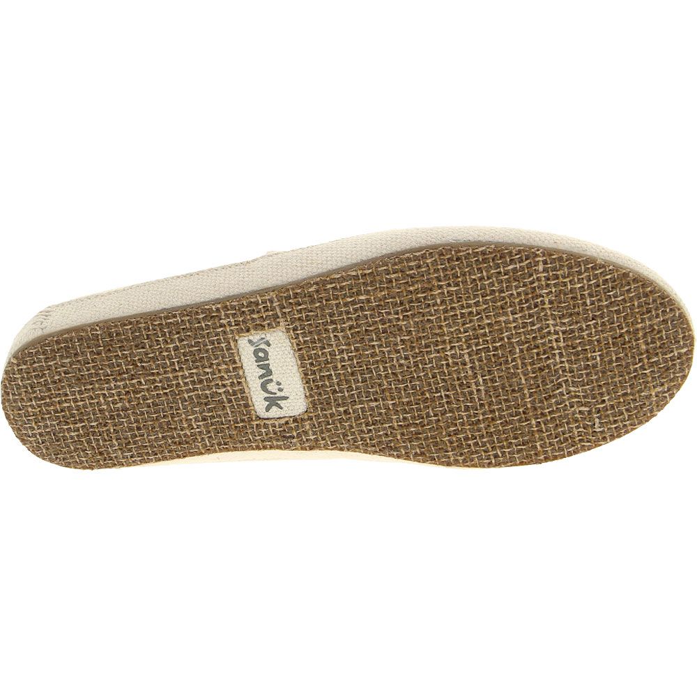 Sanuk Twinny St Lifestyle Shoes - Womens Natural Sole View