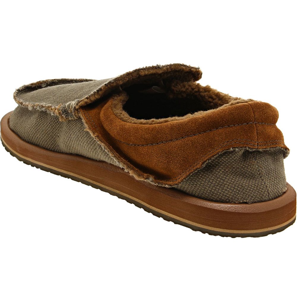 Sanuk – Vagabond Chill (Brown) Men's Slip on Shoes