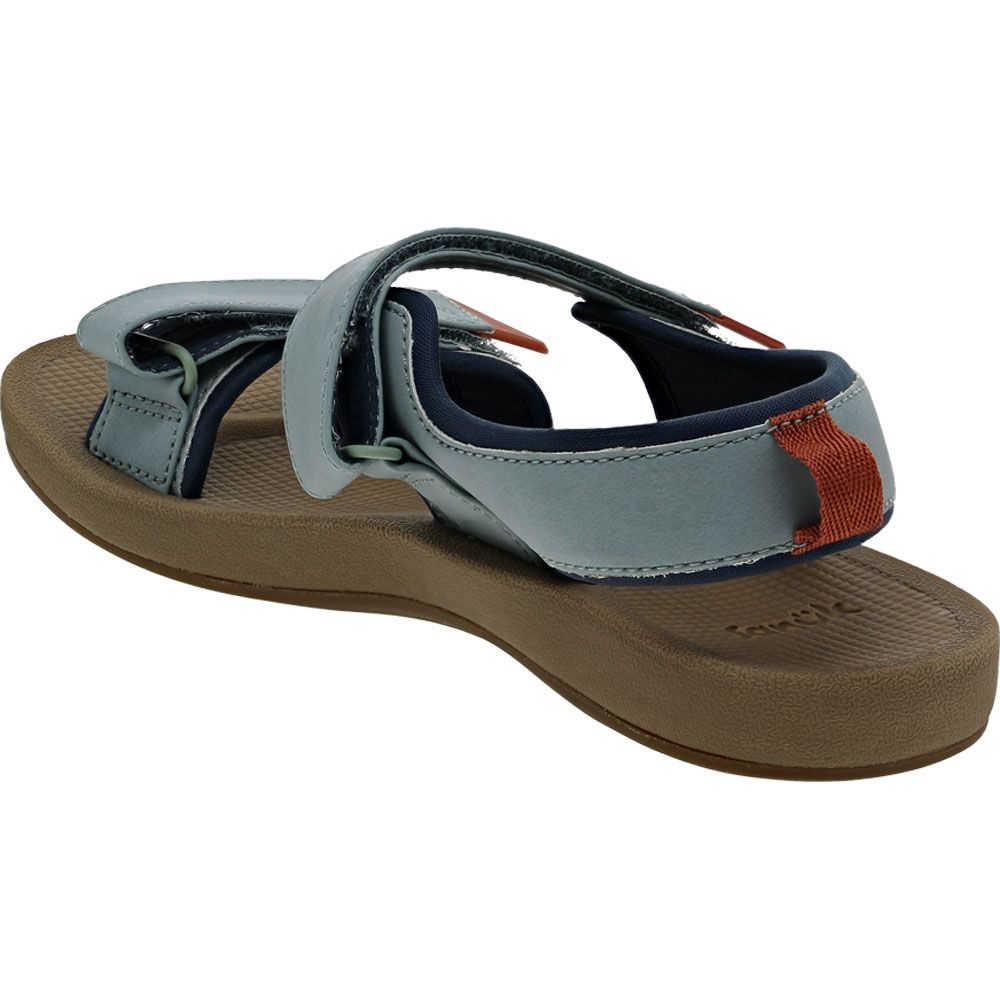 Sanuk Cosmic Waves H2O Water Sandals - Womens Blue Back View