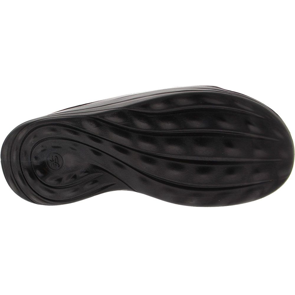 Superfeet Slide Slide Sandals - Mens Black Sole View