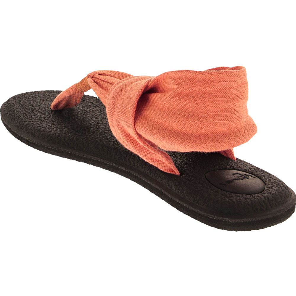 SANUK Yogi 4 Mens Flip Flops Sport Sandals Size 8 Brown Yoga Mat