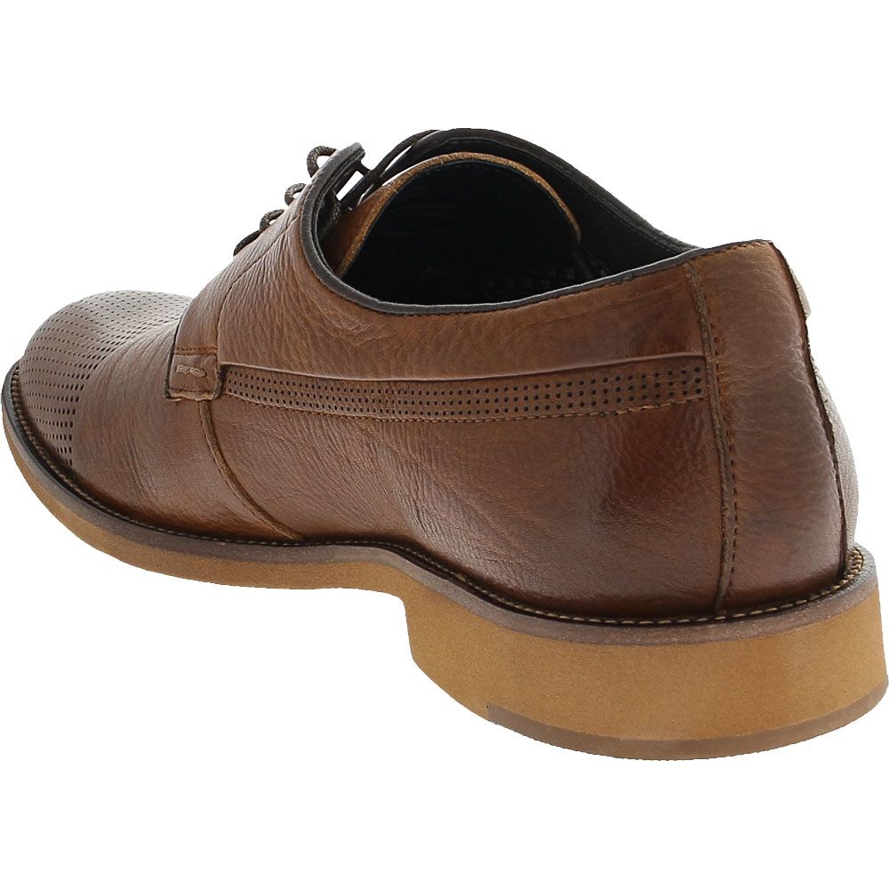 Steve Madden Chilton Lace Up Casual Shoes - Mens Brown Back View