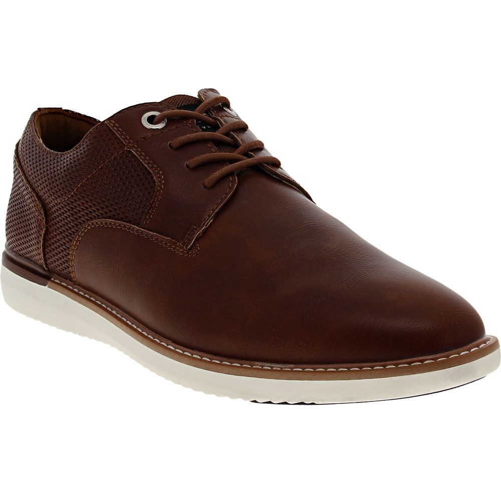 Steve Madden Daylle Lace Up Casual Shoes - Mens Cognac