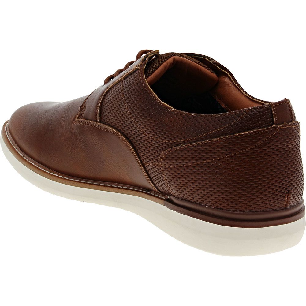 Steve Madden Daylle Lace Up Casual Shoes - Mens Cognac Back View