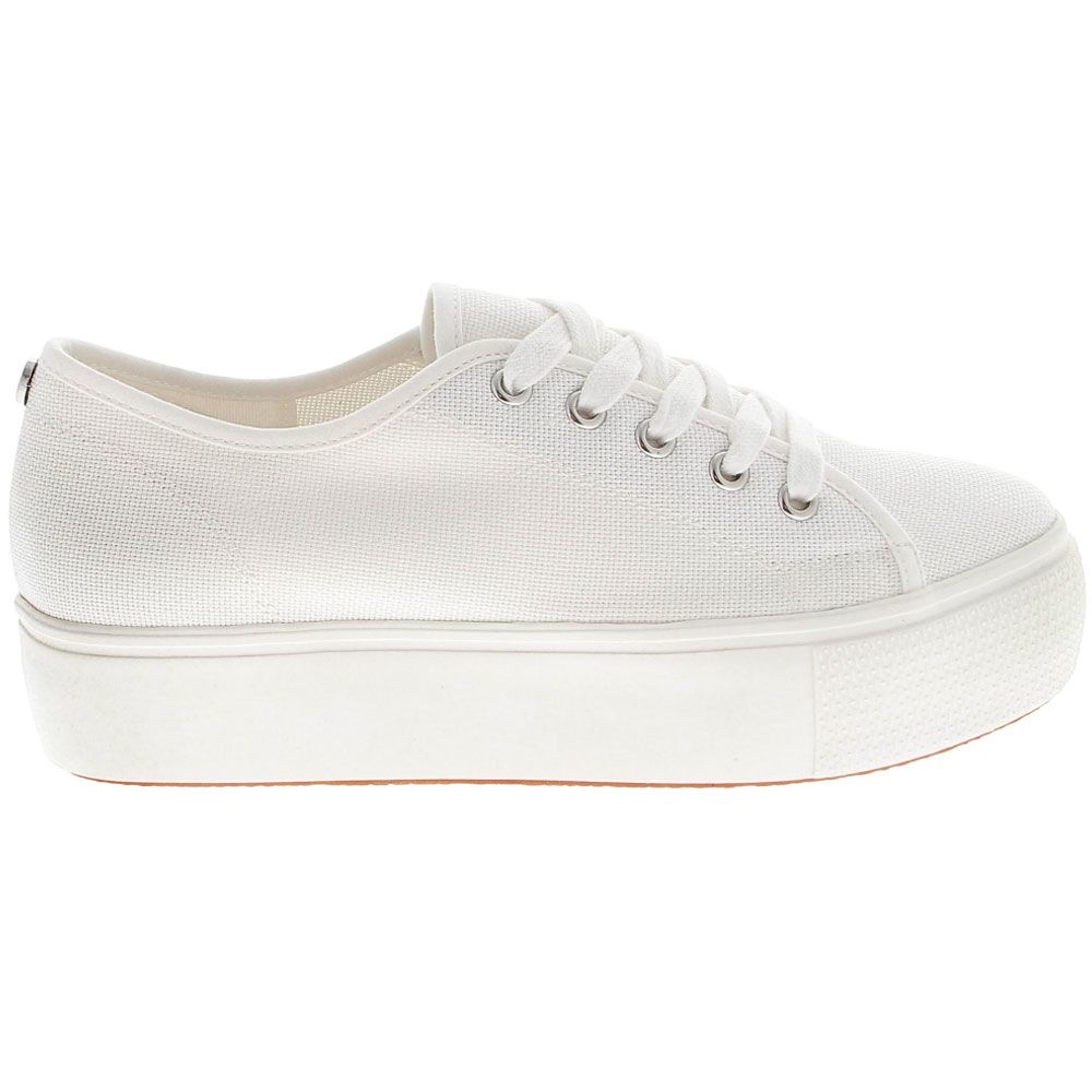 Steve Madden Elore Life Style Shoes - Womens White