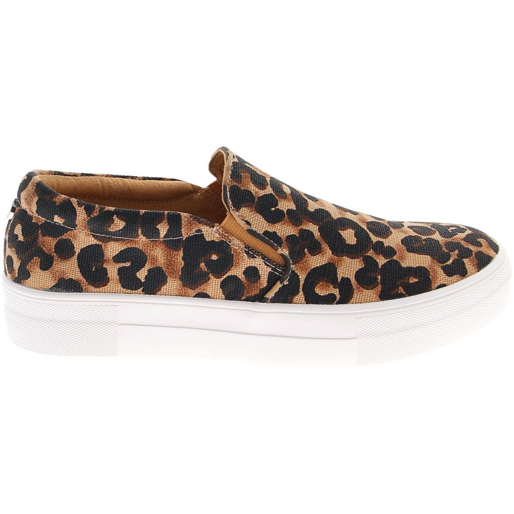 Steve Madden Gillsa Lifestyle Shoes - Womens Leopard Side View