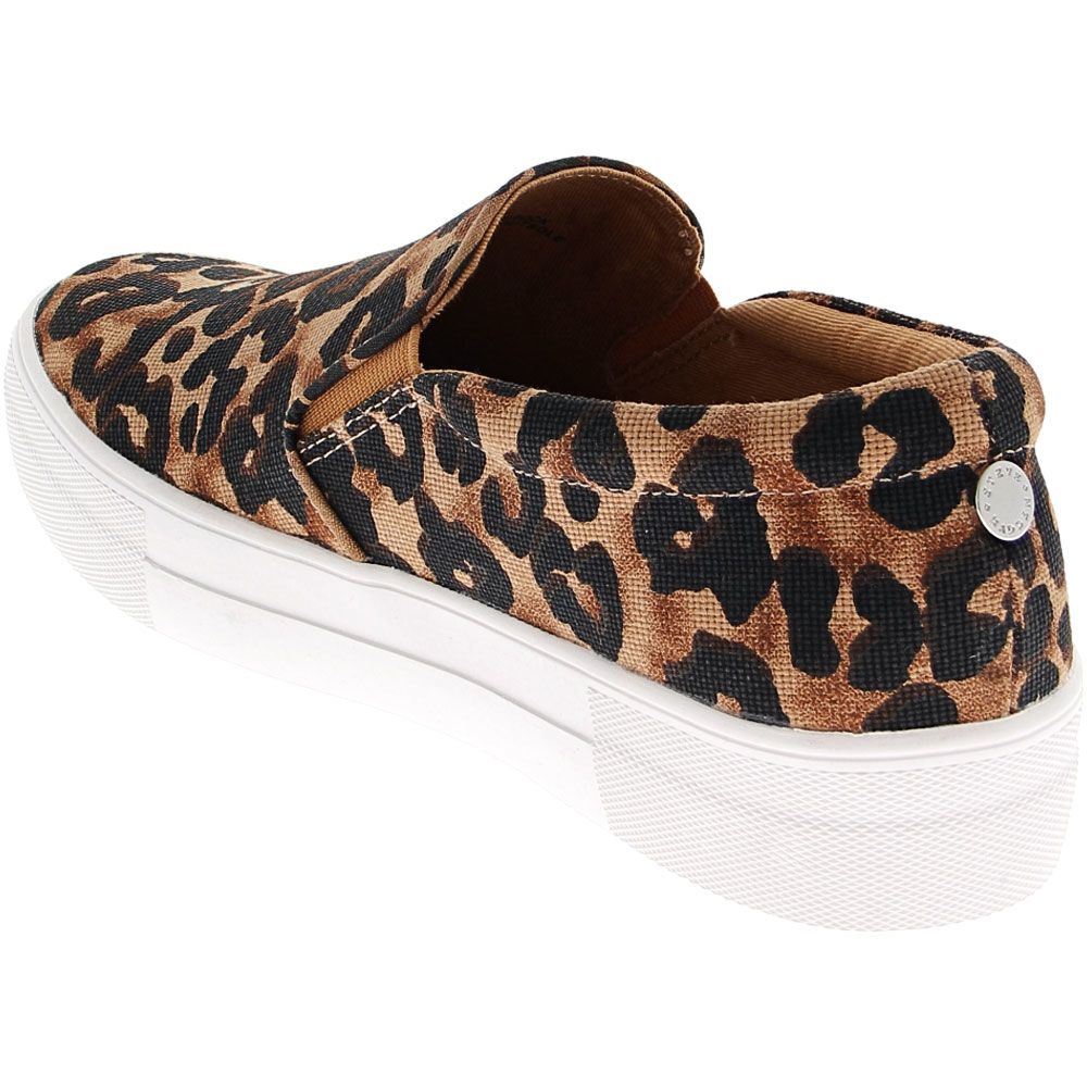 Steve Madden Gillsa Lifestyle Shoes - Womens Leopard Back View