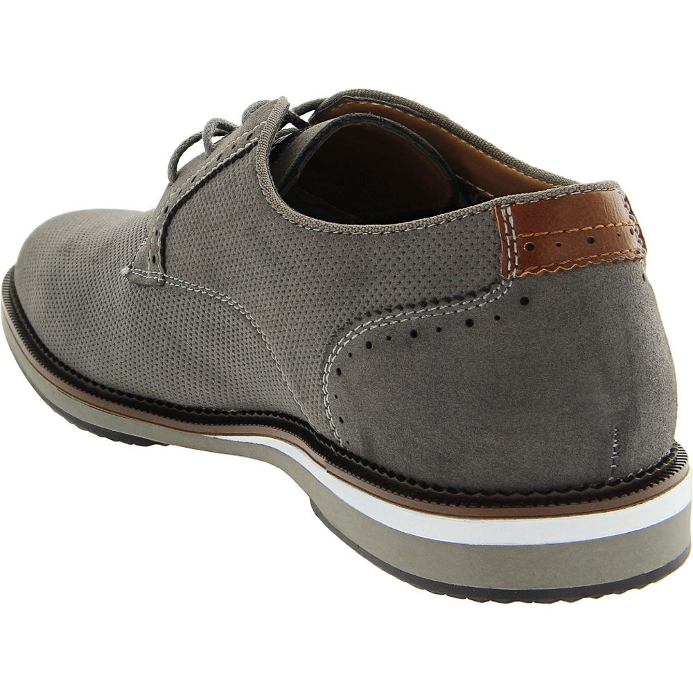 Steve Madden Haydin Lace Up Casual Shoes - Mens Grey Back View
