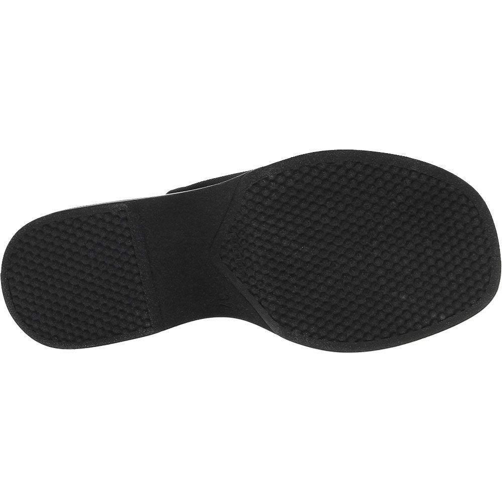 Steve Madden Slinky30 Sandals - Womens Black Sole View
