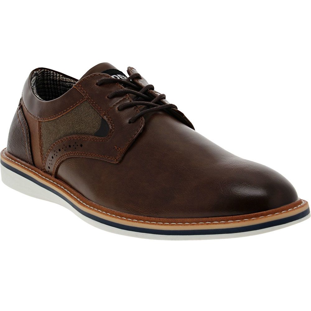 Steve Madden Vylla Lace Up Casual Shoes - Mens Brown