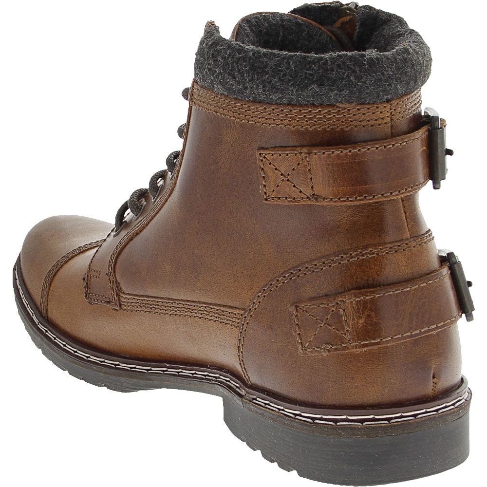 Steve Madden Wyndham Casual Boots - Mens Brown Back View