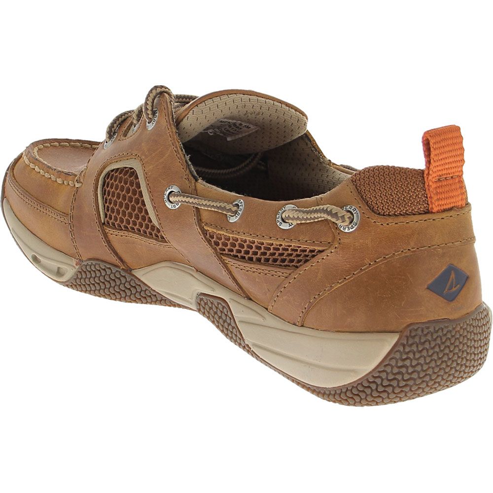 Sperry Sea Kite Boat Shoes - Mens Tan Back View