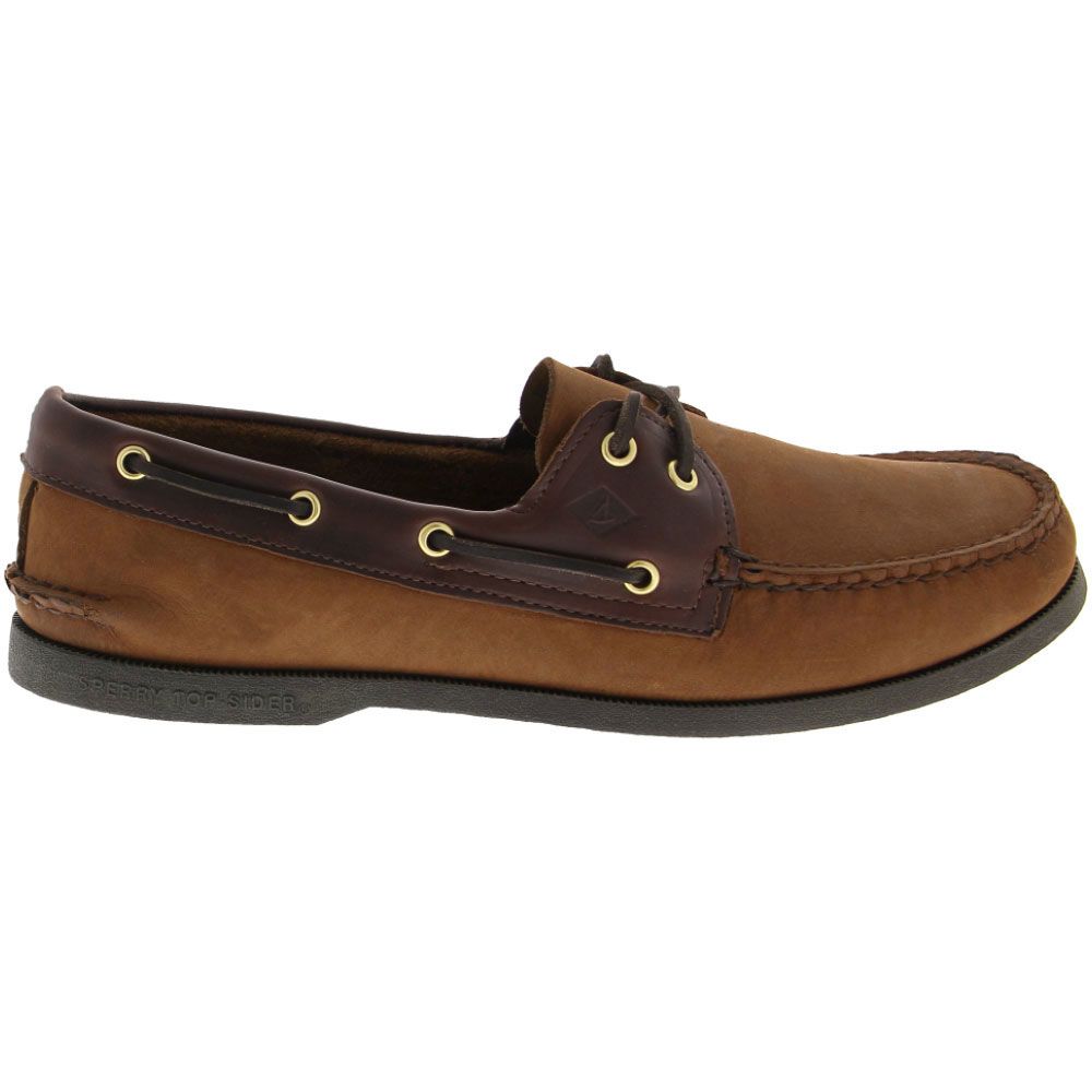 Sperry Top-Sider Authentic Original Boat Shoe - Mens Brown White