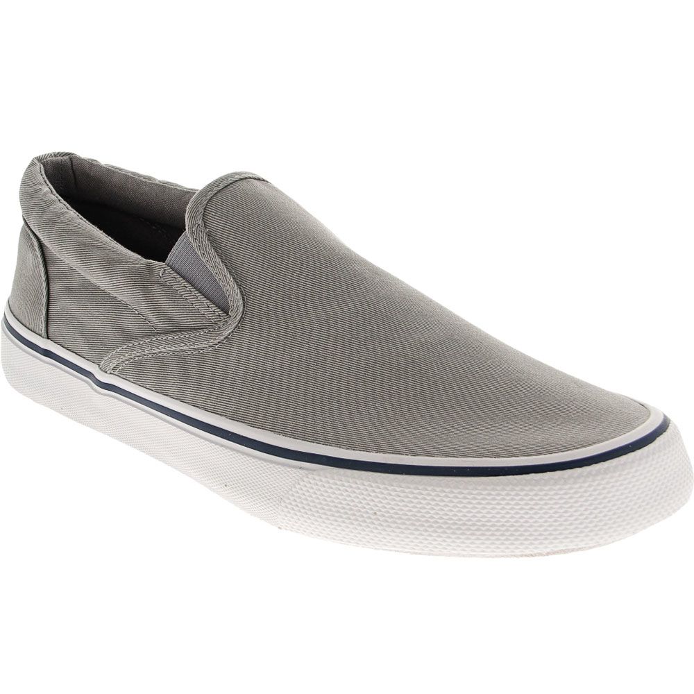 Sperry Striper 2 Slip On Lifestyle Shoes - Mens Grey