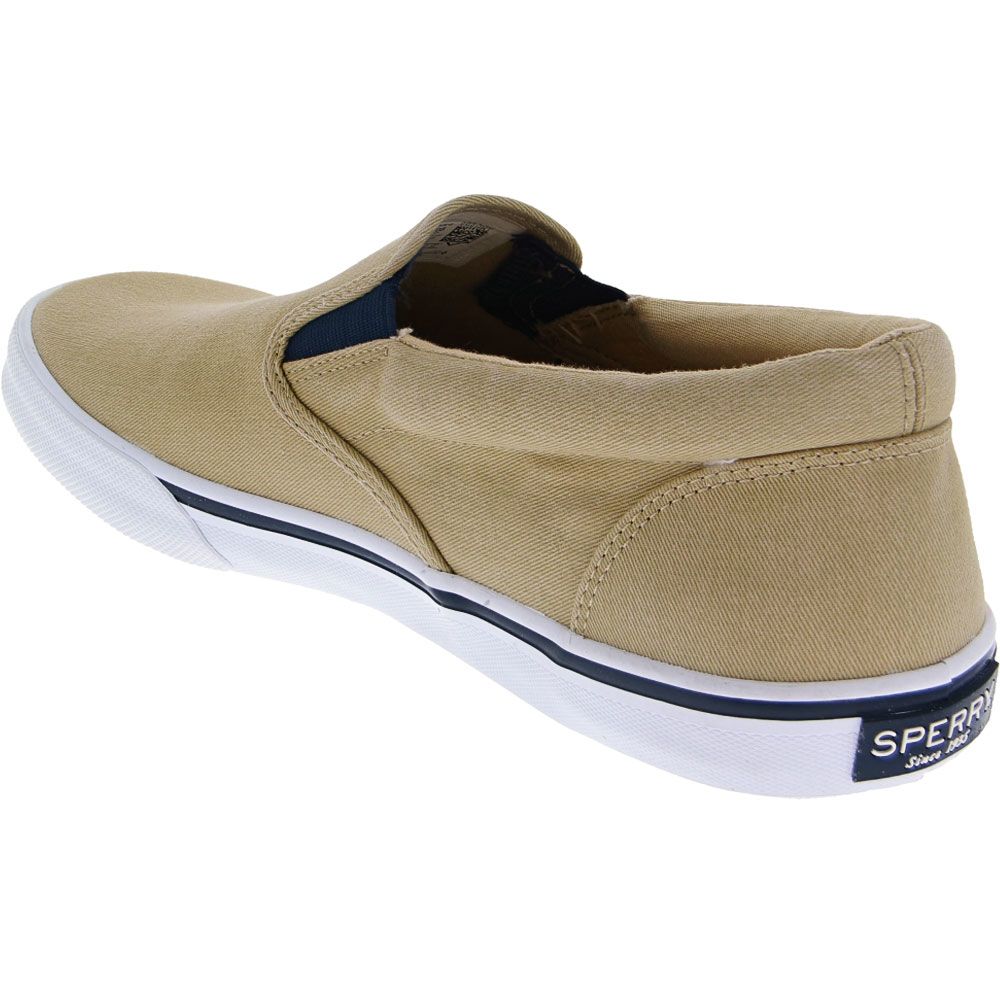 Sperry Striper 2 Slip On Lifestyle Shoes - Mens Tan Back View