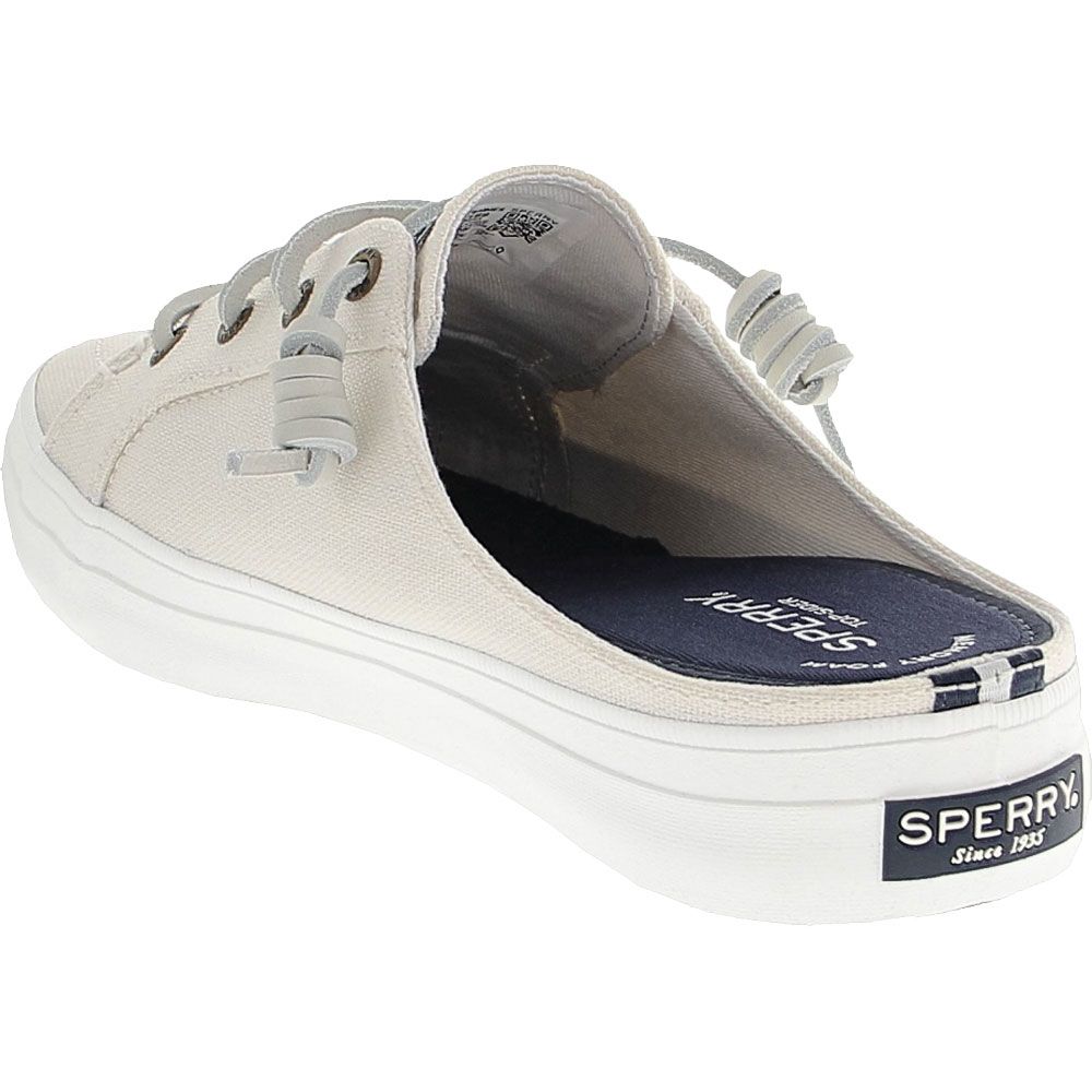 Sperry Crest Vibe Mule Lifestyle Shoes - Womens White Back View