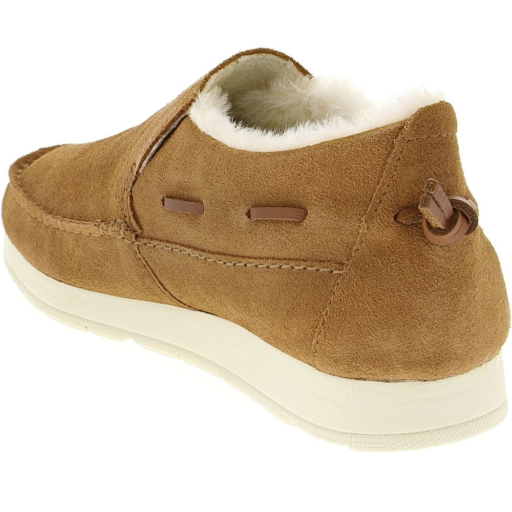 Sperry Moc Sider Base Core Casual Boots - Womens Tan Back View
