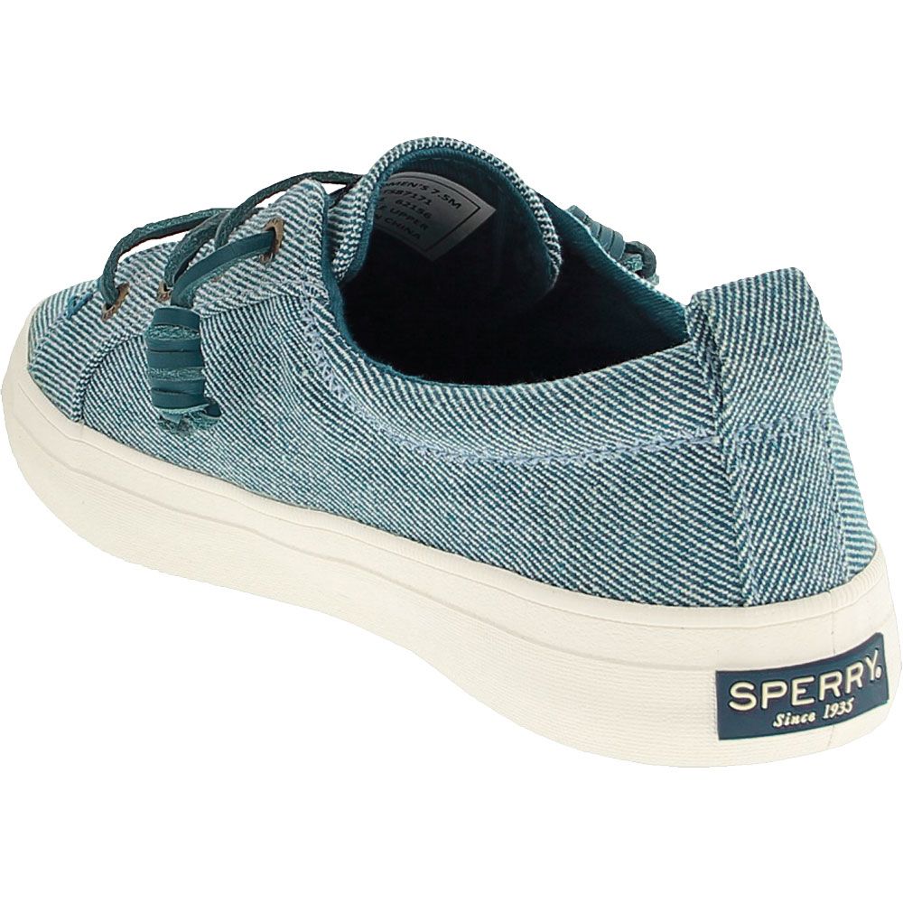 Sperry Crest Vibe Lifestyle Shoes - Womens Blue Back View